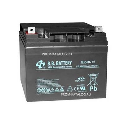 Аккумуляторная батарея B.B.Battery HR 40-12S