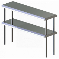 Настольная полка Optiline Shelf 113/2 двухярусная