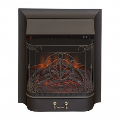 Классический очаг 2D Real-Flame Majestic Lux Black (MU24)