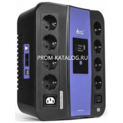 Источник бесперебойного питания SVC ИБП Л-И 600ВА/360Вт U-600