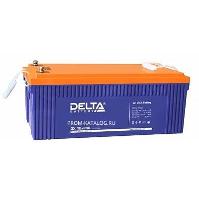 Гелевый аккумулятор Delta GX 12-230