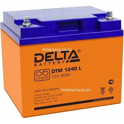 Аккумуляторная батарея Delta DTM 1240 L