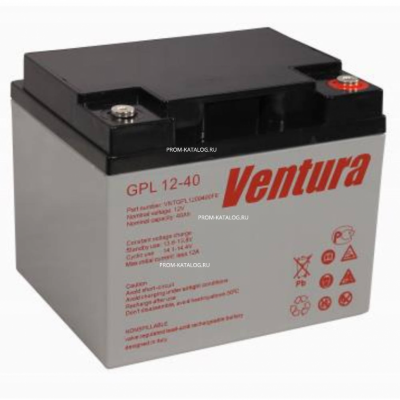 Аккумуляторная батарея Ventura GPL 12-40