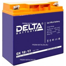 Гелевый аккумулятор Delta GX 12-17