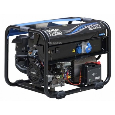 Бензиновый генератор SDMO TECHNIC 6500 E AVR C5