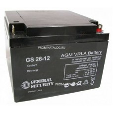 Аккумуляторная батарея General Security GS 12-26
