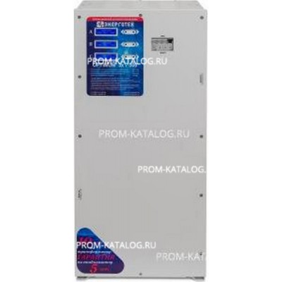 Стабилизатор напряжения 3 фазы (7500 х 3 ±10 В 216-438 В) Энерготех OPTIMUM 514499