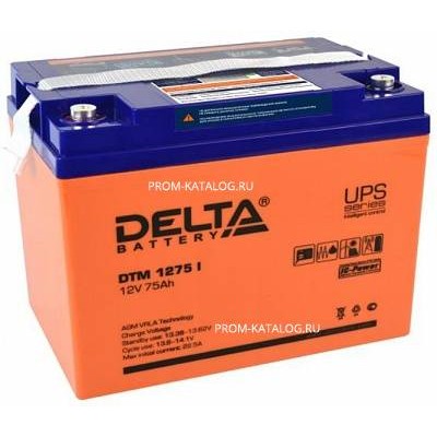Аккумуляторная батарея Delta DTM I 1275 I
