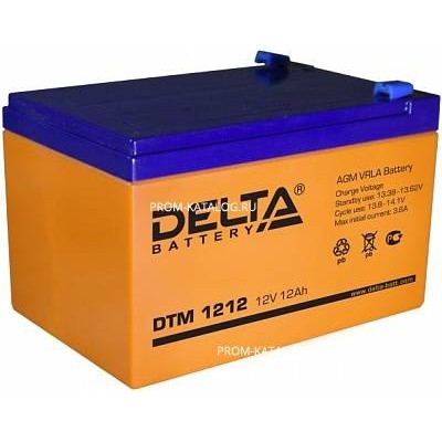 Аккумуляторная батарея Delta DTM 1212