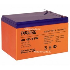 Аккумуляторная батарея DELTA HR 12-51W