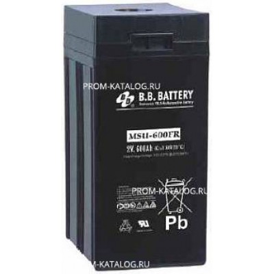Аккумуляторная батарея B.B.Battery MSU600-2FR