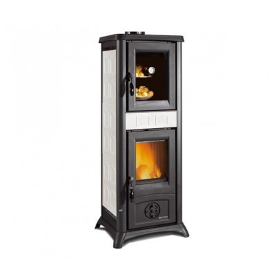 Дровяная печь La Nordica Gemma Forno Elegance BIN (белый)