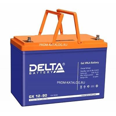 Гелевый аккумулятор Delta GX 12-90