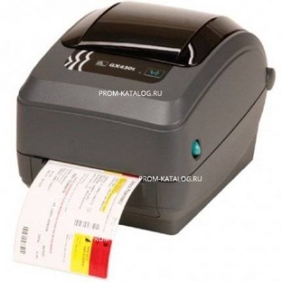 Принтер этикеток Zebra GX 430t (термо-трансфер, 300dpi, RS-232, USB, LPT)