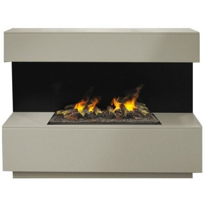 Линейный электрокамин Real-Flame Modern CST 630 WT с очагом 3D Cassette 630