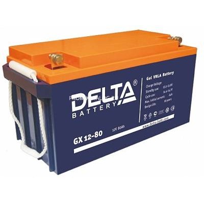 Гелевый аккумулятор Delta GX 12-80
