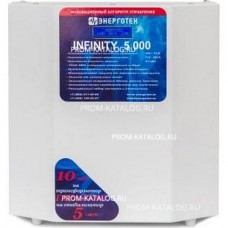 Стабилизатор напряжения (5000 ±10 В 116-285 В) Энерготех INFINITY 514462