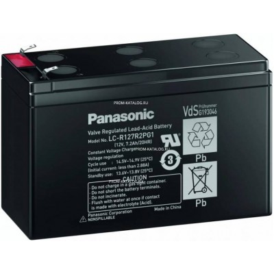 Аккумуляторная батарея Panasonic LC-R127R2PG1