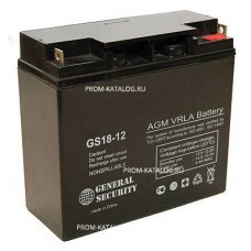 Аккумуляторная батарея General Security GS 12-18