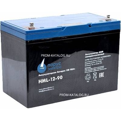 Аккумуляторная батарея Парус электро HML-12-90