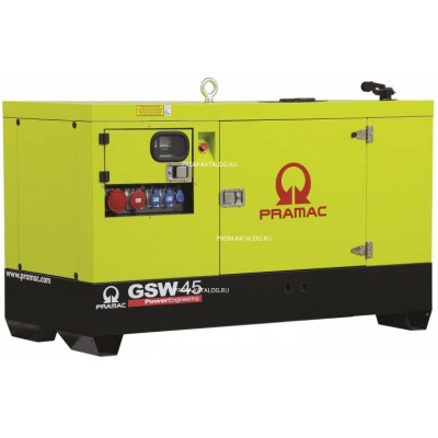 Дизельный генератор Pramac GSW 45 Y в кожухе