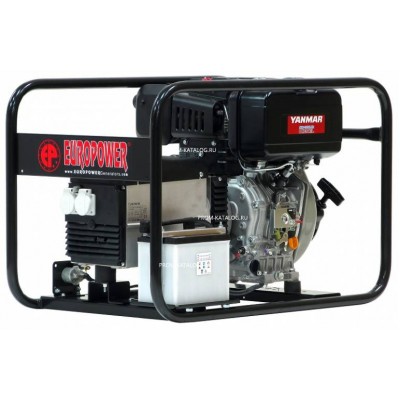 Дизельный генератор EuroPower EP 6000 DE