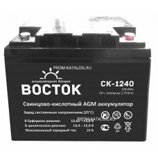 Аккумуляторная батарея Восток СК-1240